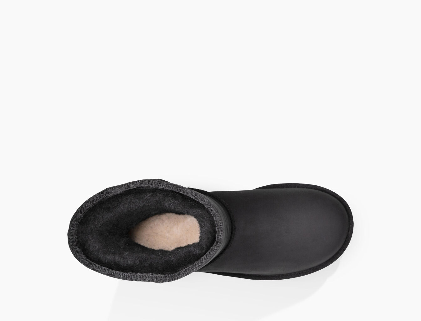 short leather ugg boots