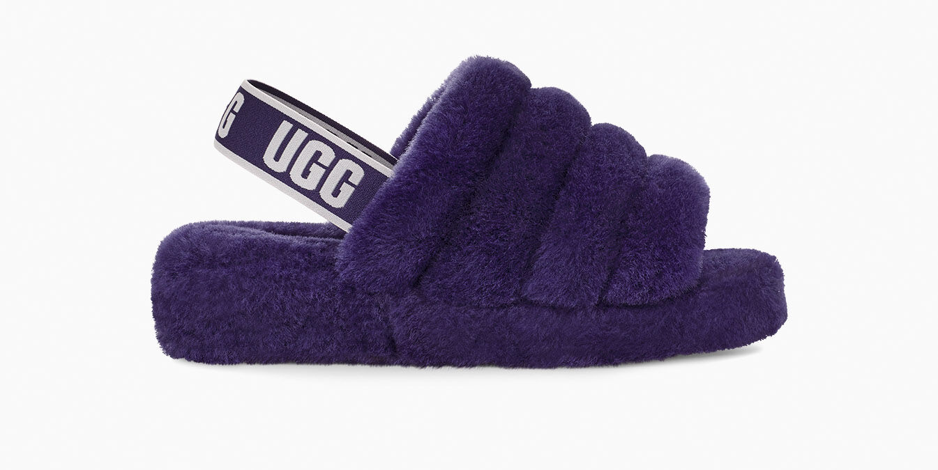 Ugg slides purple outlet