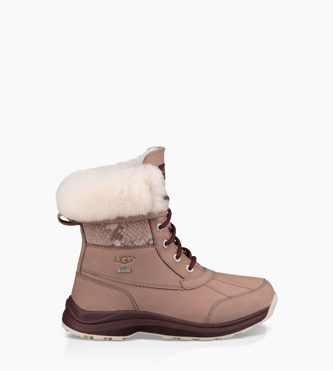 ugg adirondack iii snake white