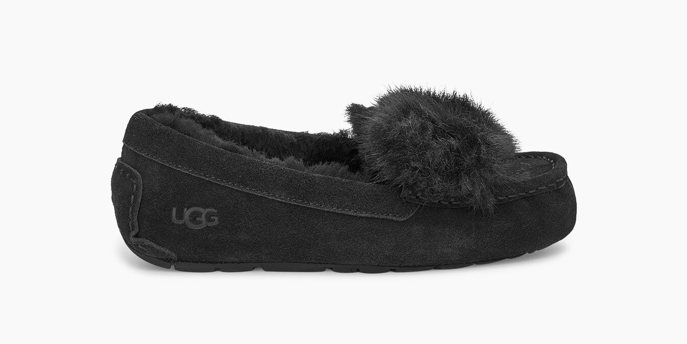 ugg puff slip on shoe