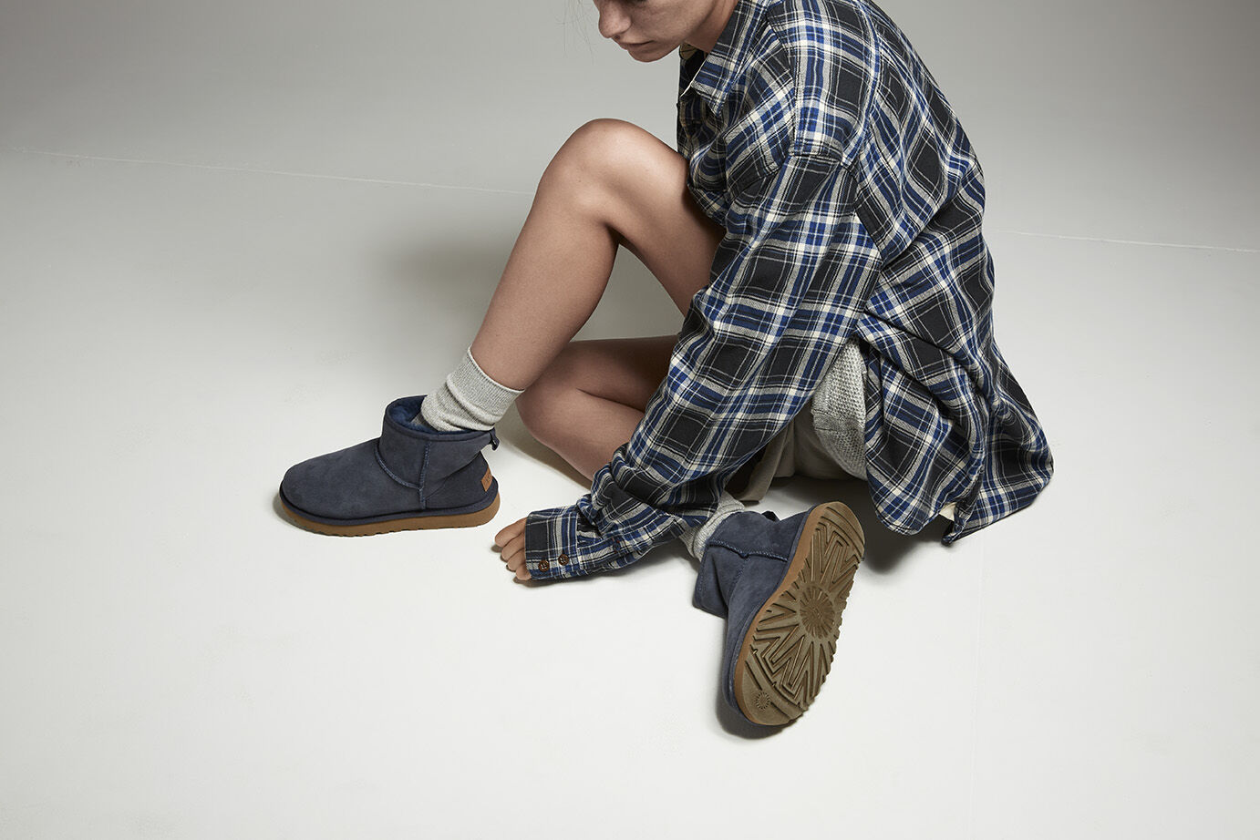 ugg classic mini ii navy