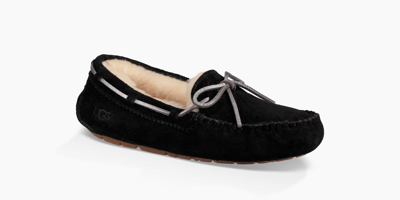 ugg dakota metallic slippers