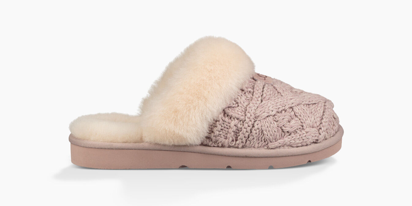ugg cozy knit cable slippers