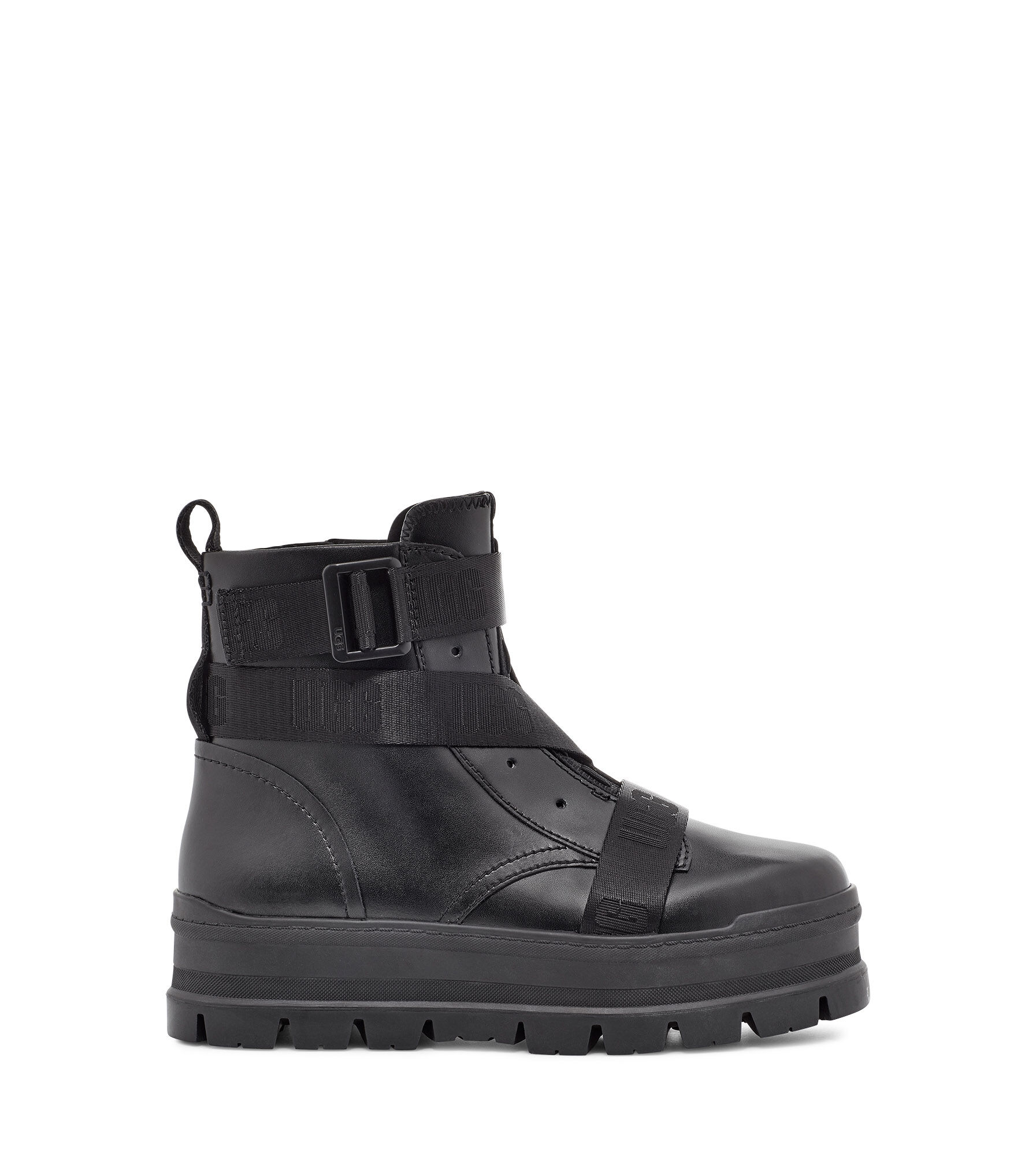 ugg black ankle boots uk