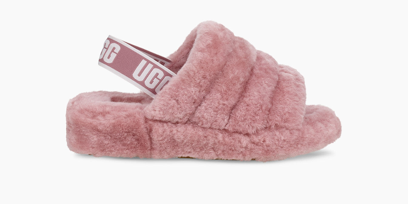 ugg fluff yeah slide pink dawn