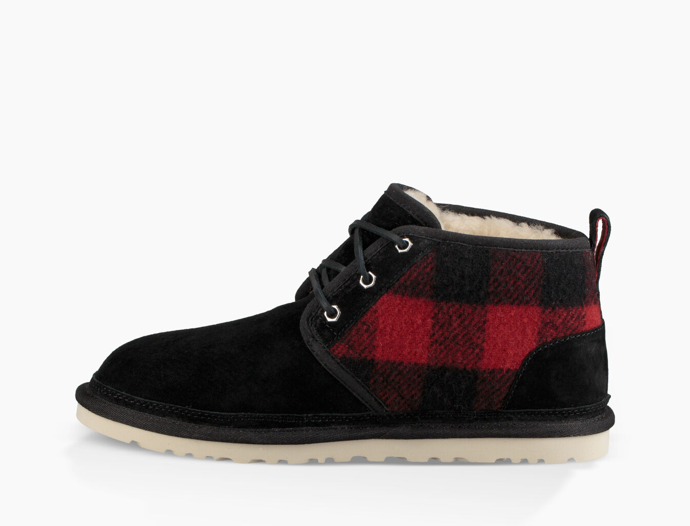 red plaid ugg boots