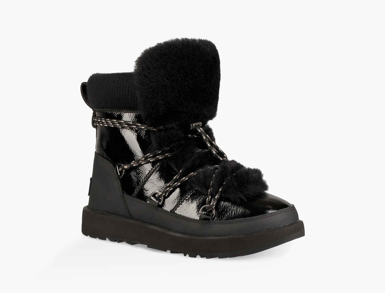 ugg highland waterproof boot black