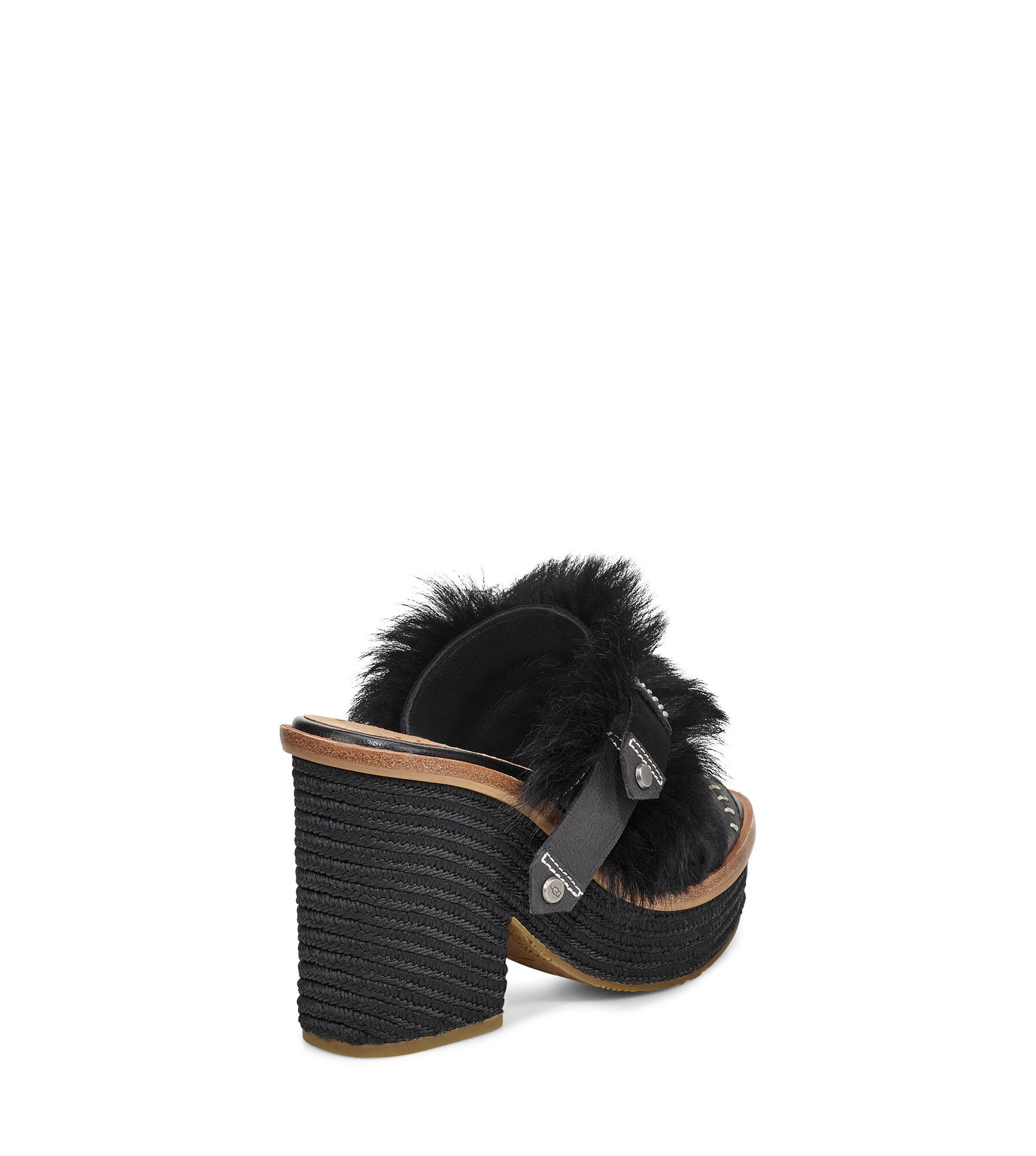 ugg fluff punk slingback