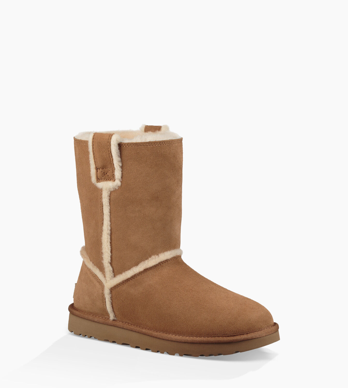 ugg mini bow spill seam bootie