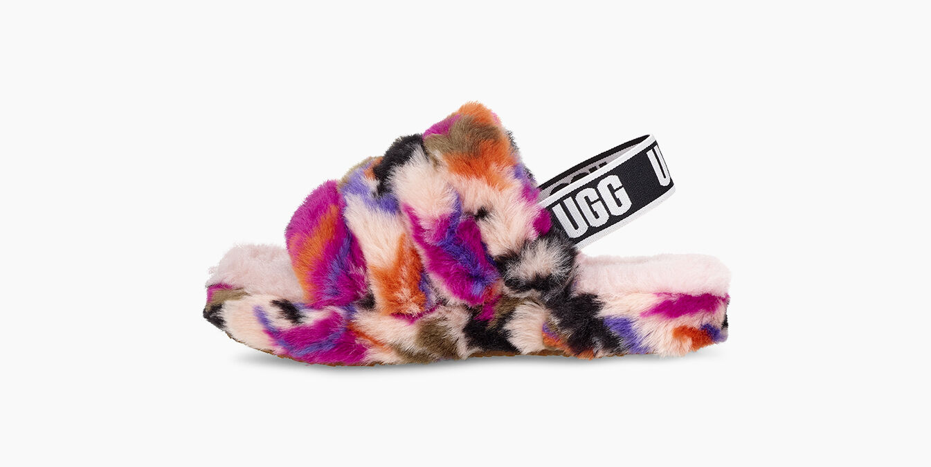 ugg women's fluff yeah slide motlee
