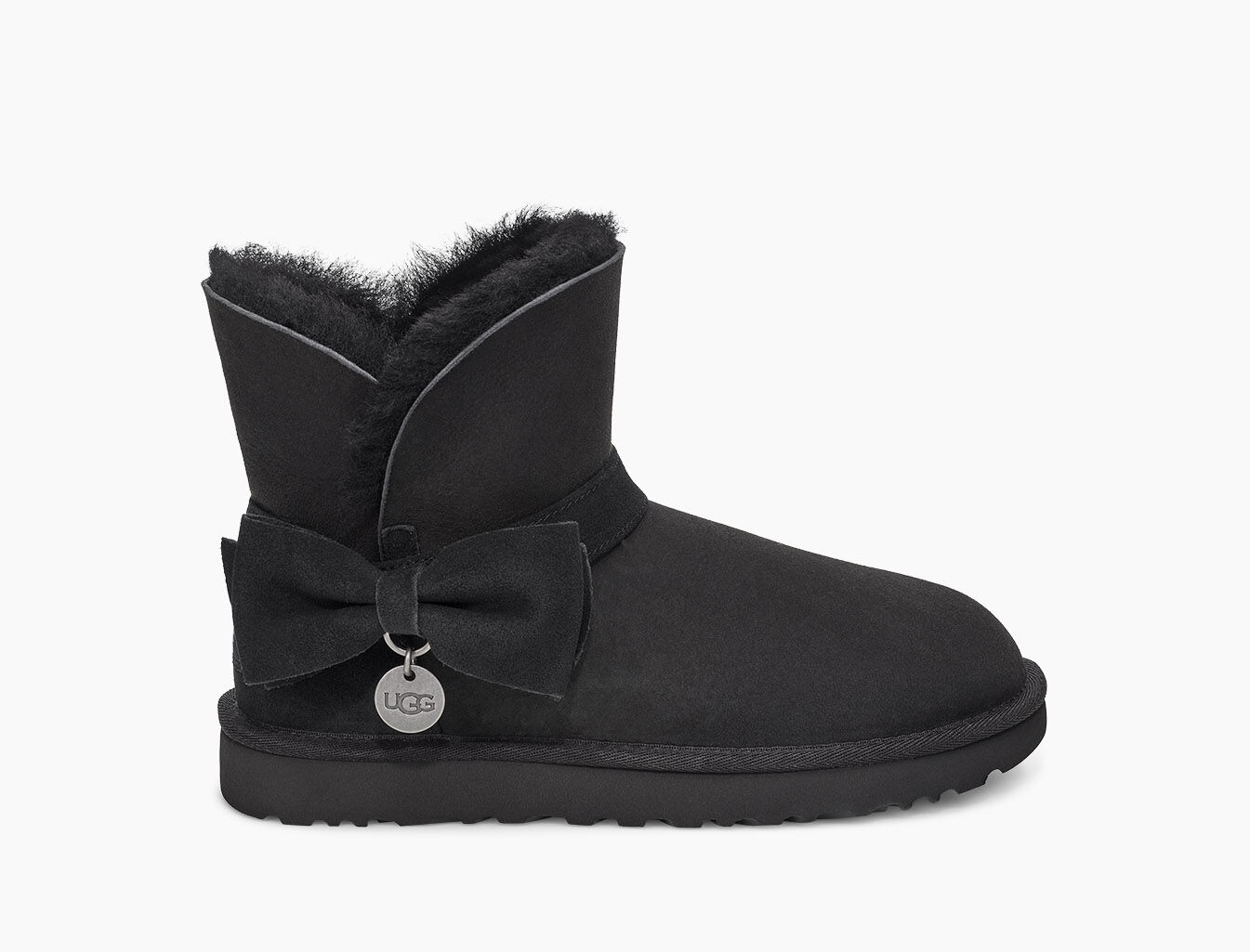 UGG® Suede Mini Bow Boot for Women 