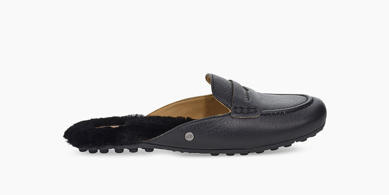 ugg leather loafers