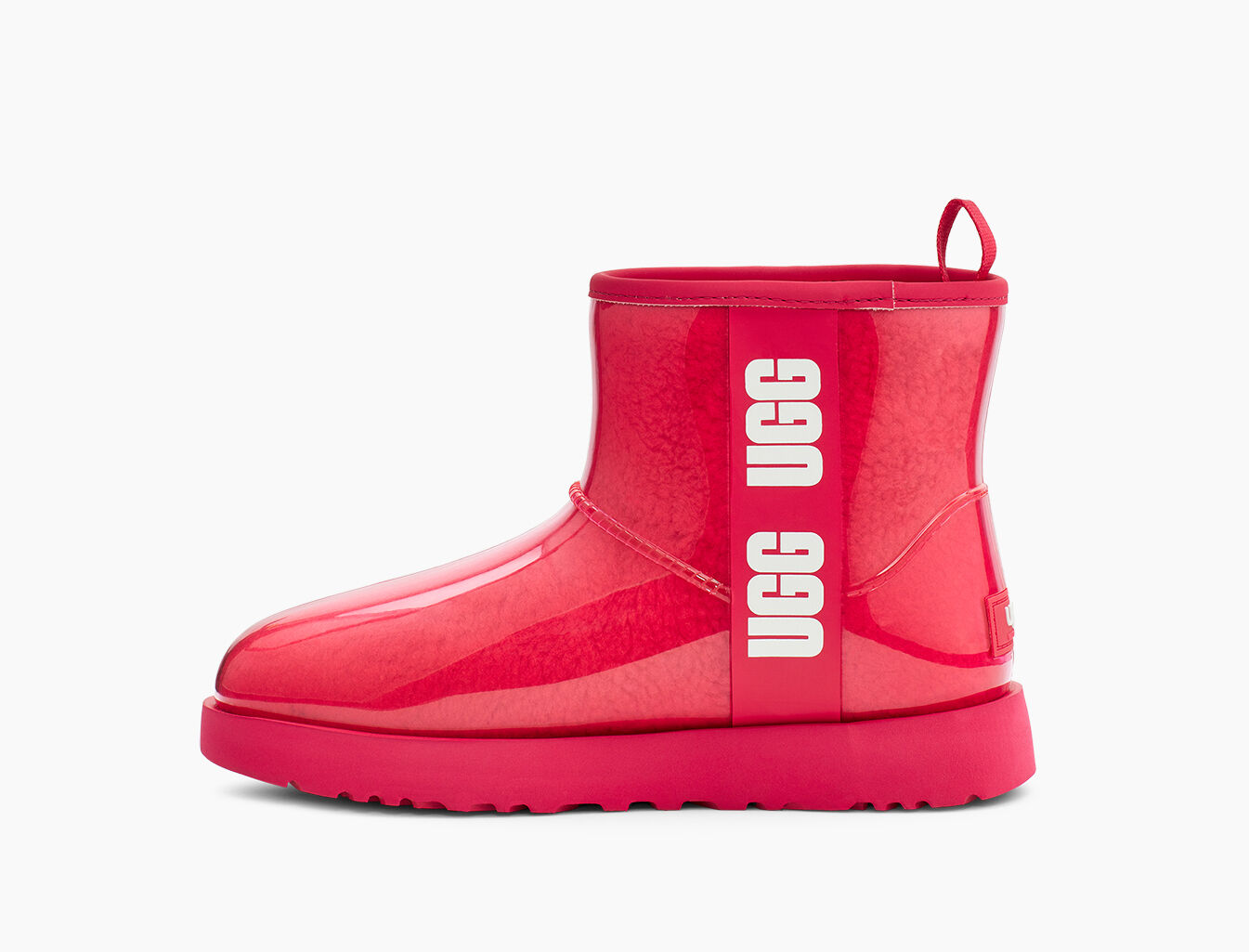 red ugg mini boots