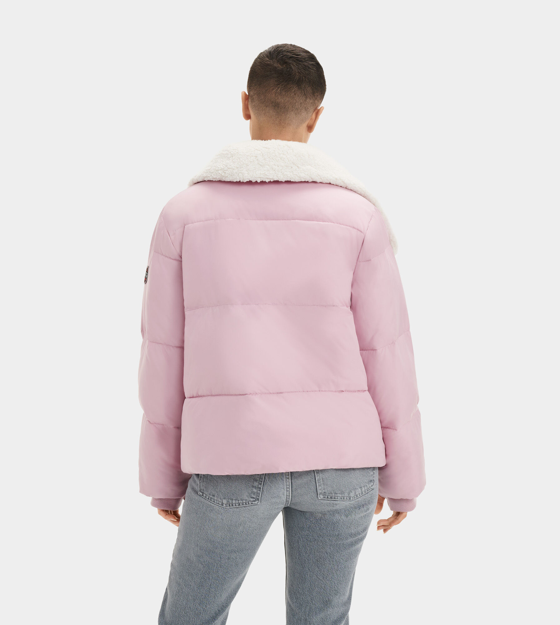 fleece lined puffer