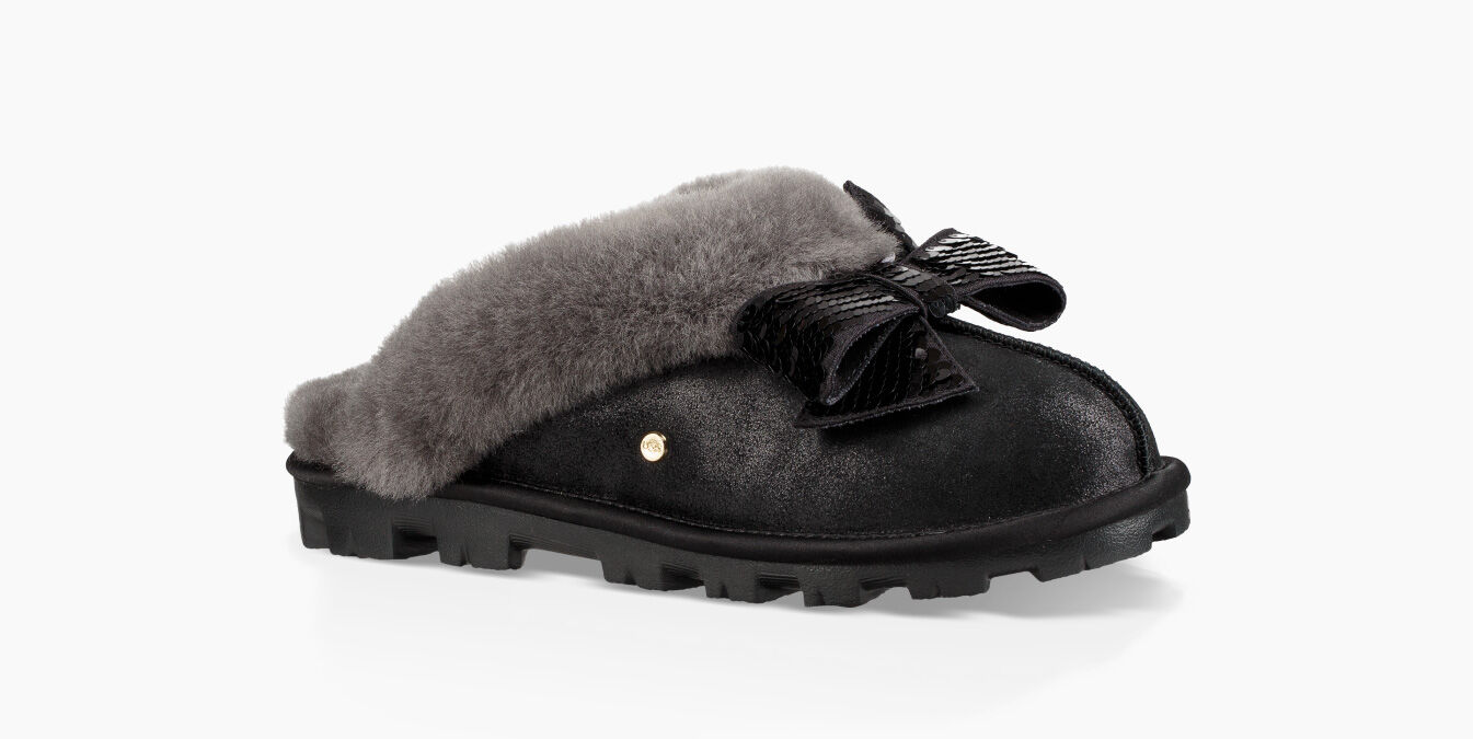 ugg coquette sequin bow slipper
