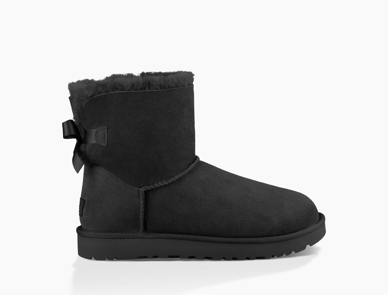 ugg mini bailey bow ii grey