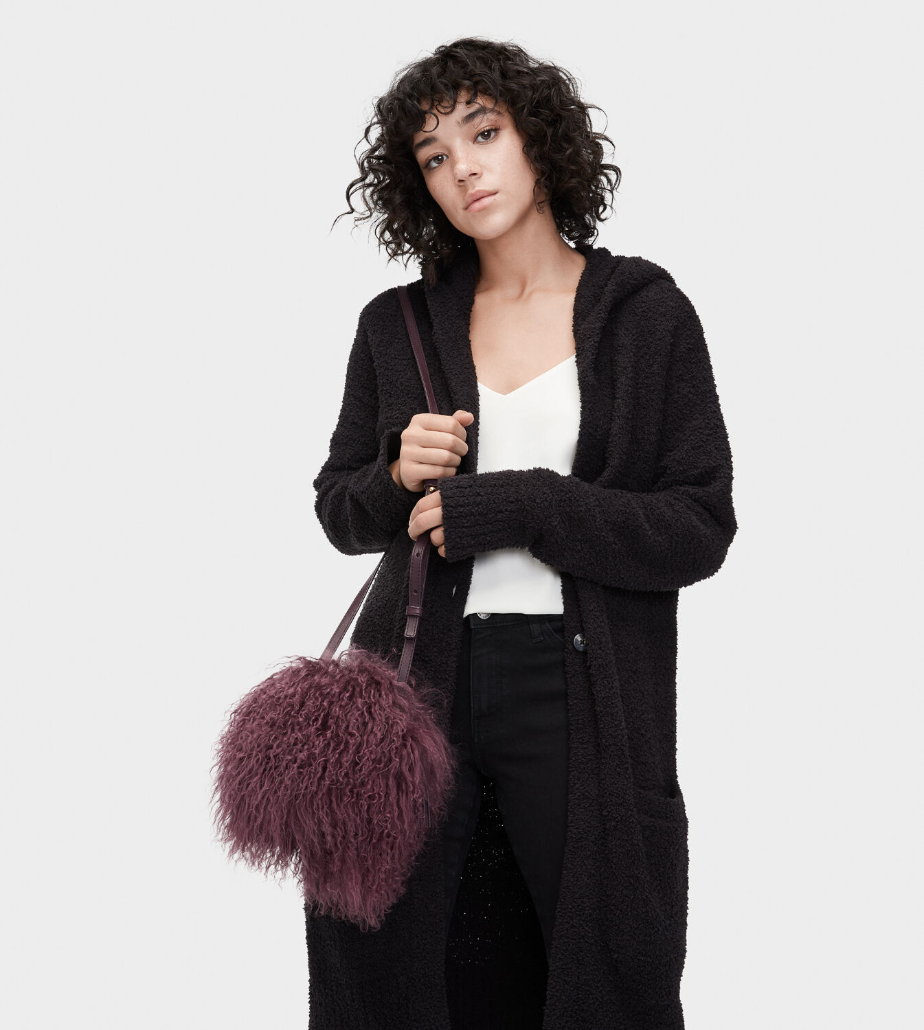 ugg fur bag