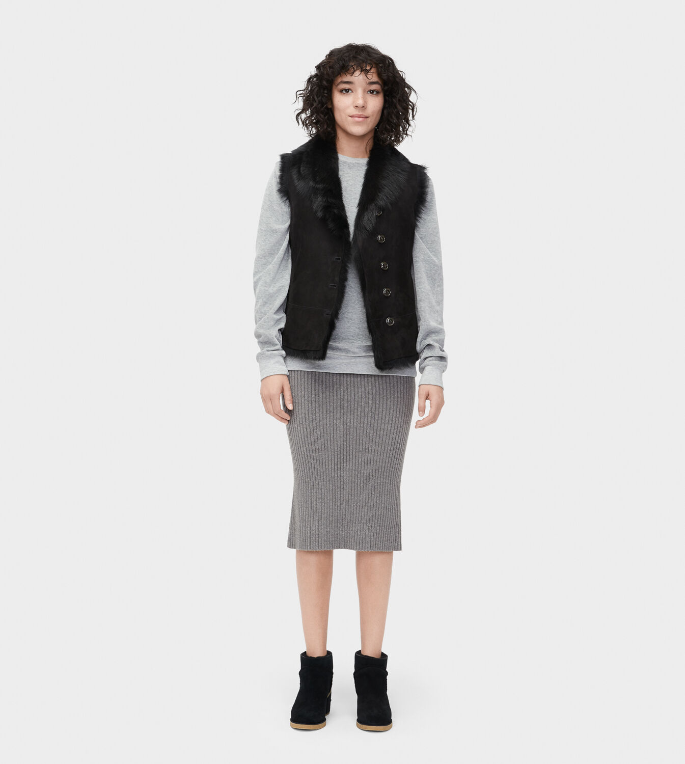 ugg toscana shearling vest
