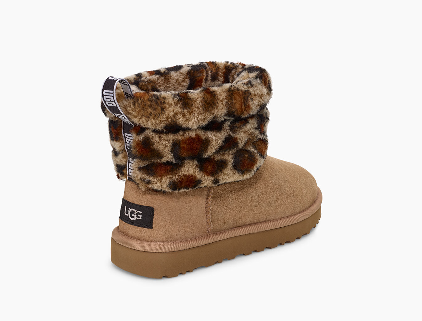 UGG® Fluff Mini Quilted Leopard Boot for Women UGG® EU