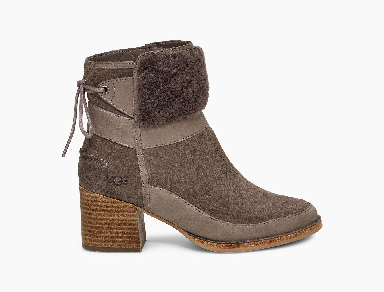 ugg ankle boots heel