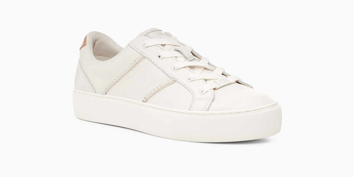 ugg white leather trainers