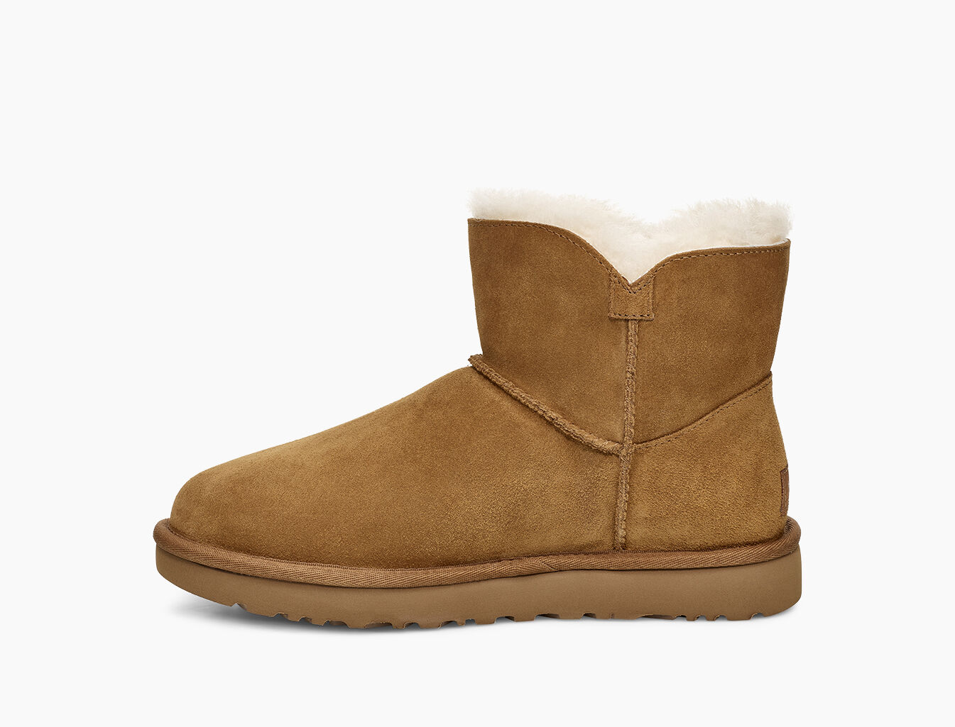 ugg mini bailey fluff buckle boot