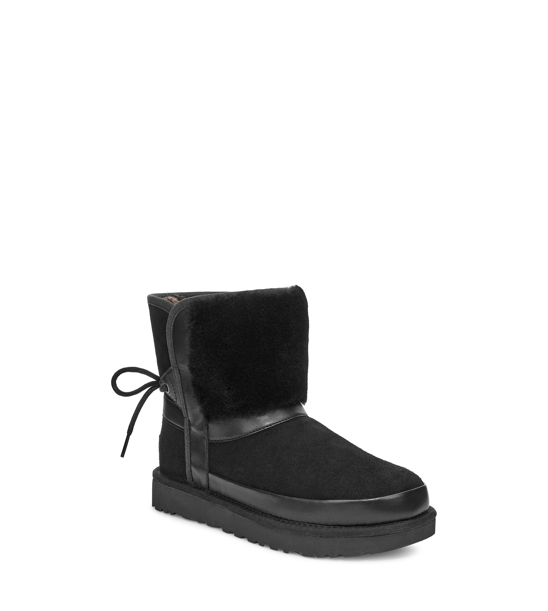 Classic Leopard Lined Bow Boot