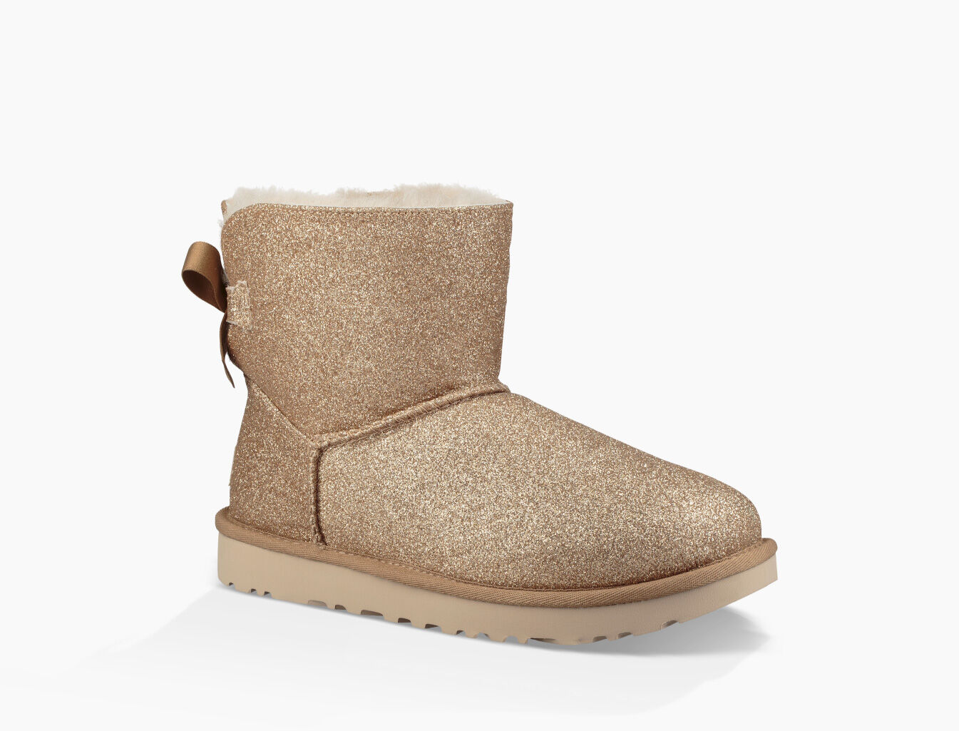 ugg mini bailey bow sparkle boot