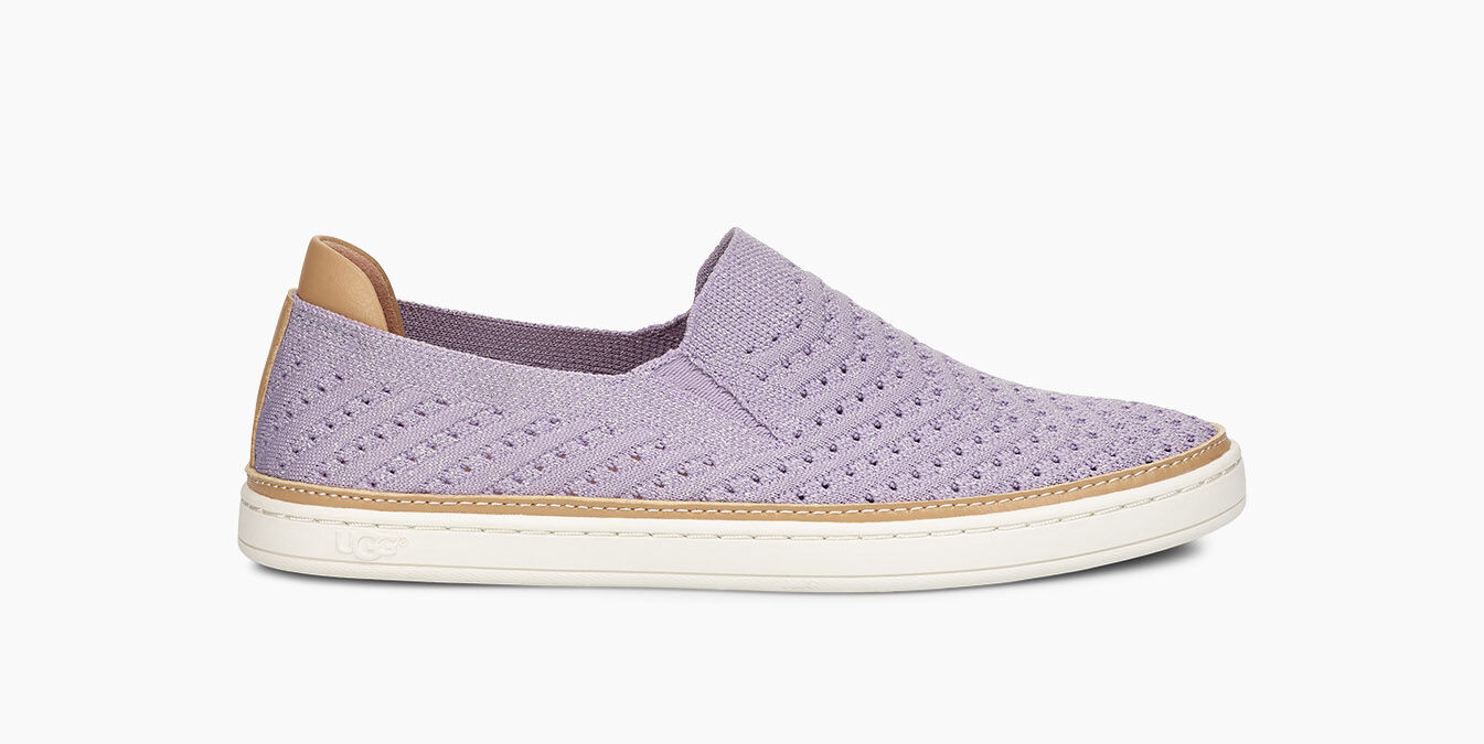 ugg sammy chevron metallic sneakers