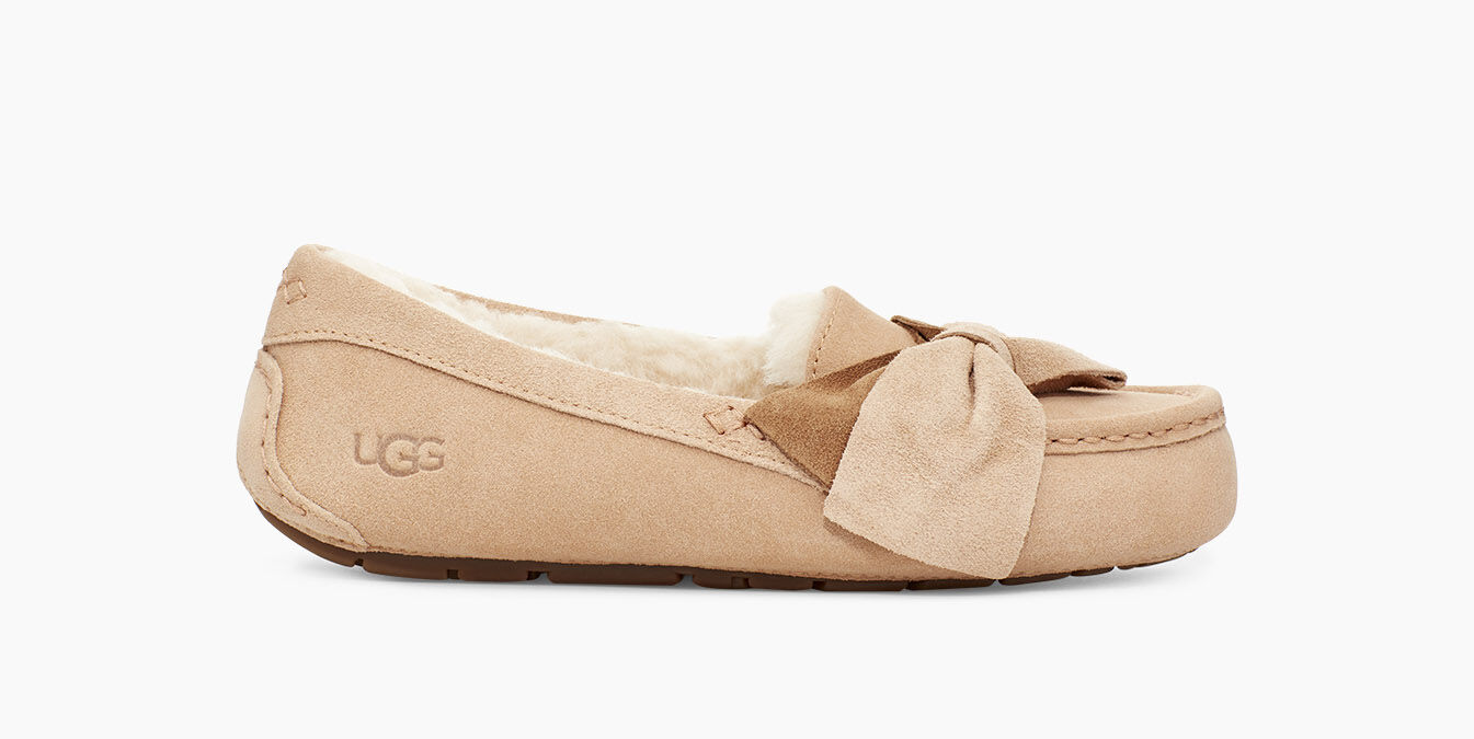 UGG® Ansley Two-Tone Bow Slipper for 