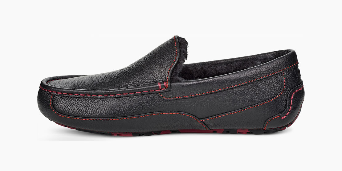 UGG® Ascot Marble Leather Slipper for Men | UGG® Europe