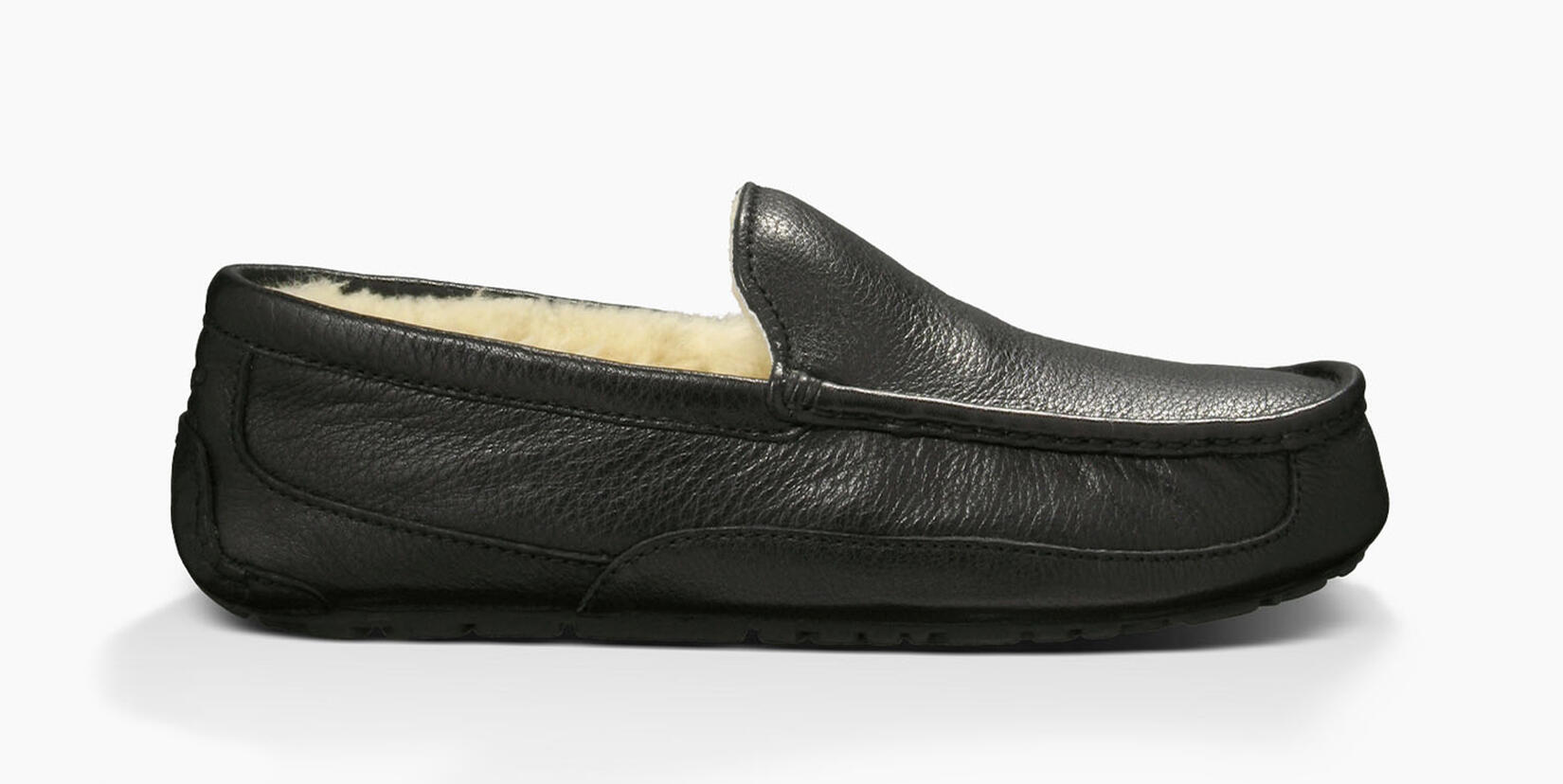 UGG Australia мокасины мужские летние кожаные