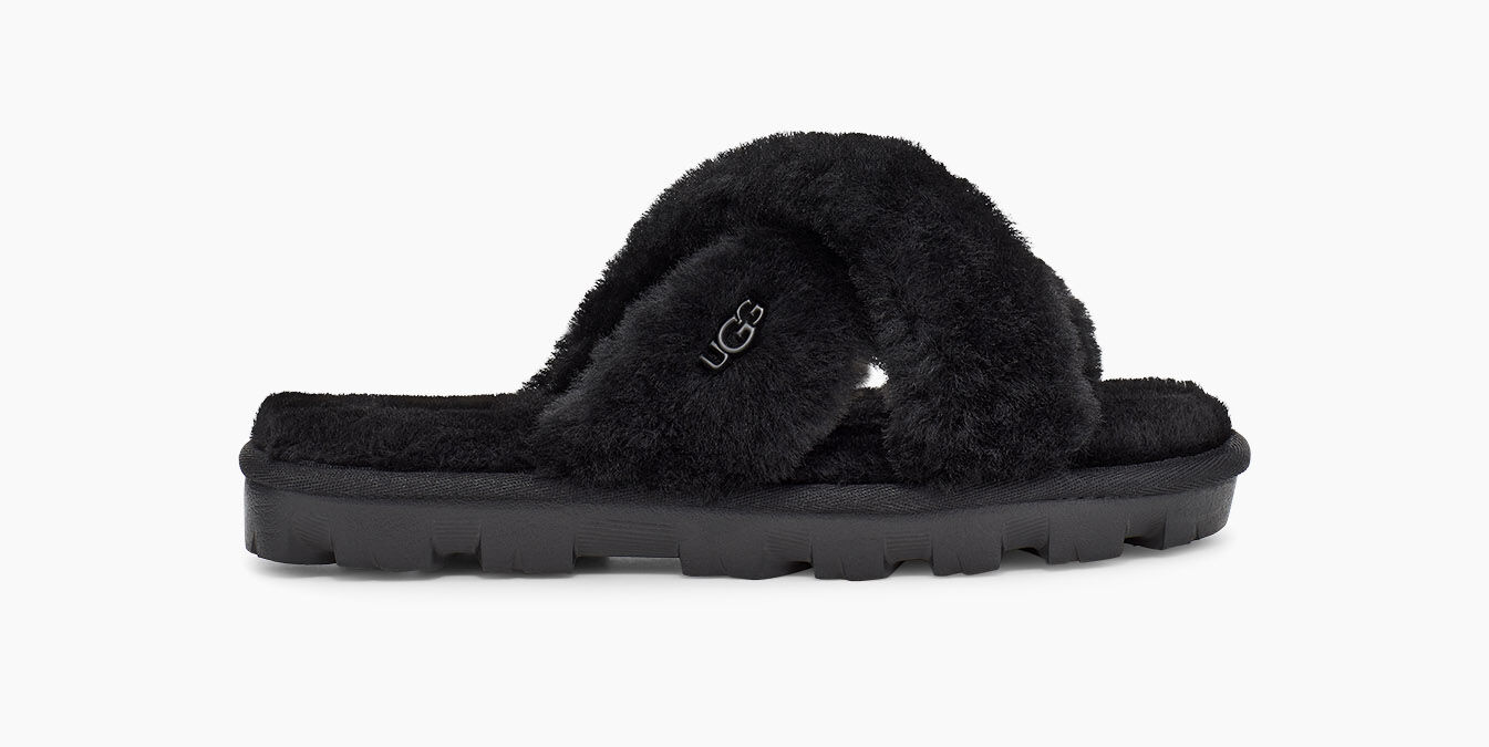fuzzette slide slippers