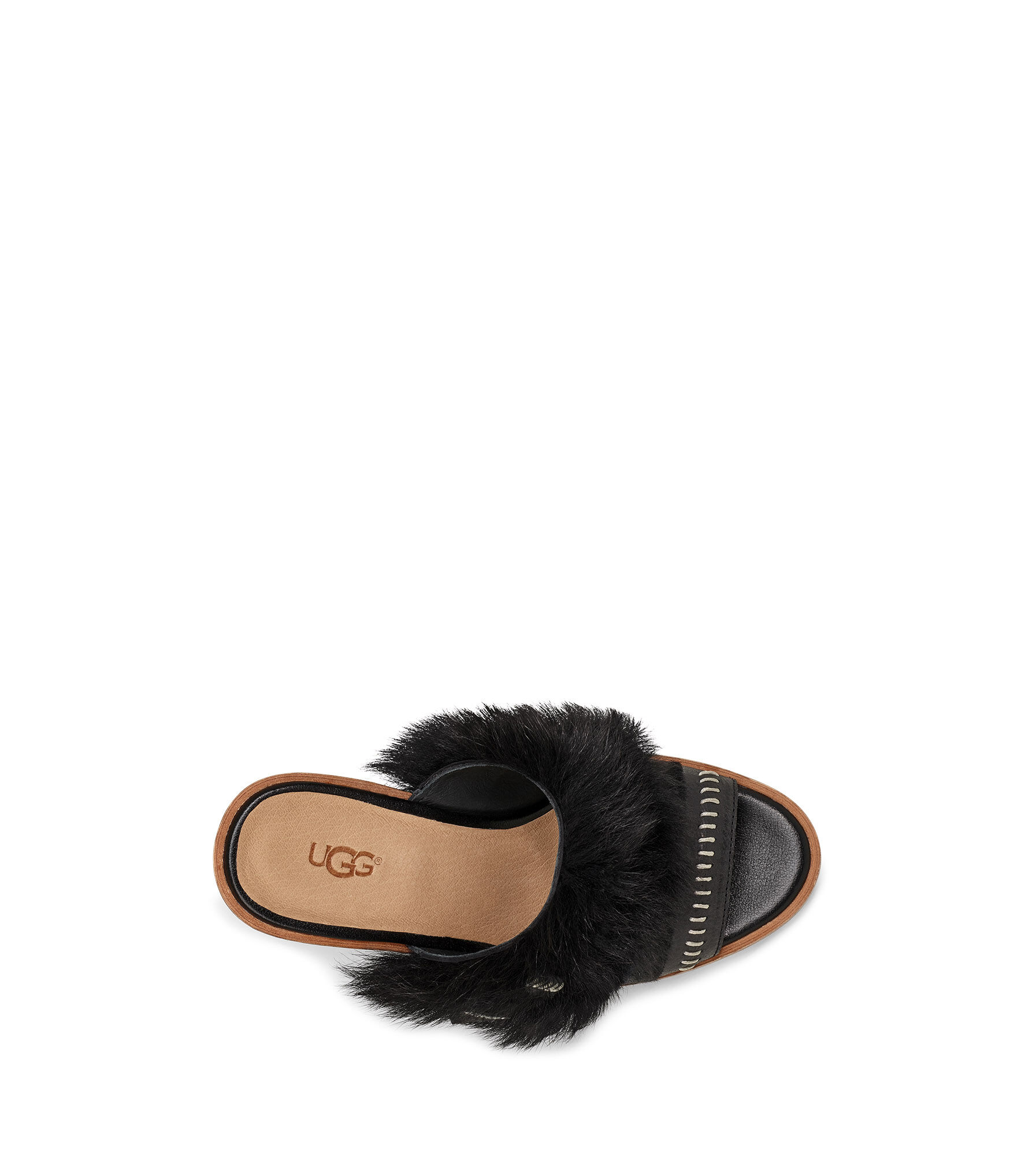 ugg fluff punk slingback