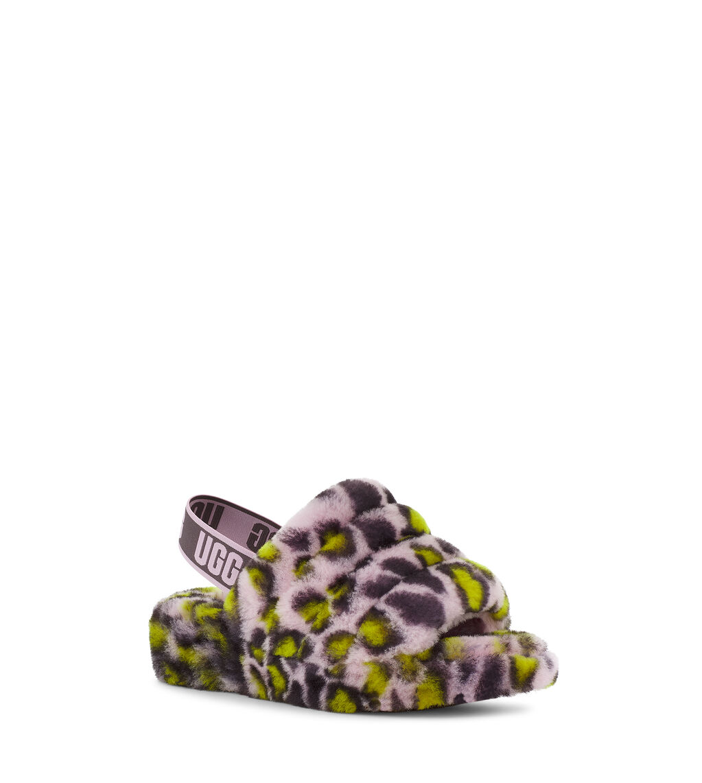 Panther Print Ugg Fluff Yeah Slide Cheetah Fluff Yeah Panther