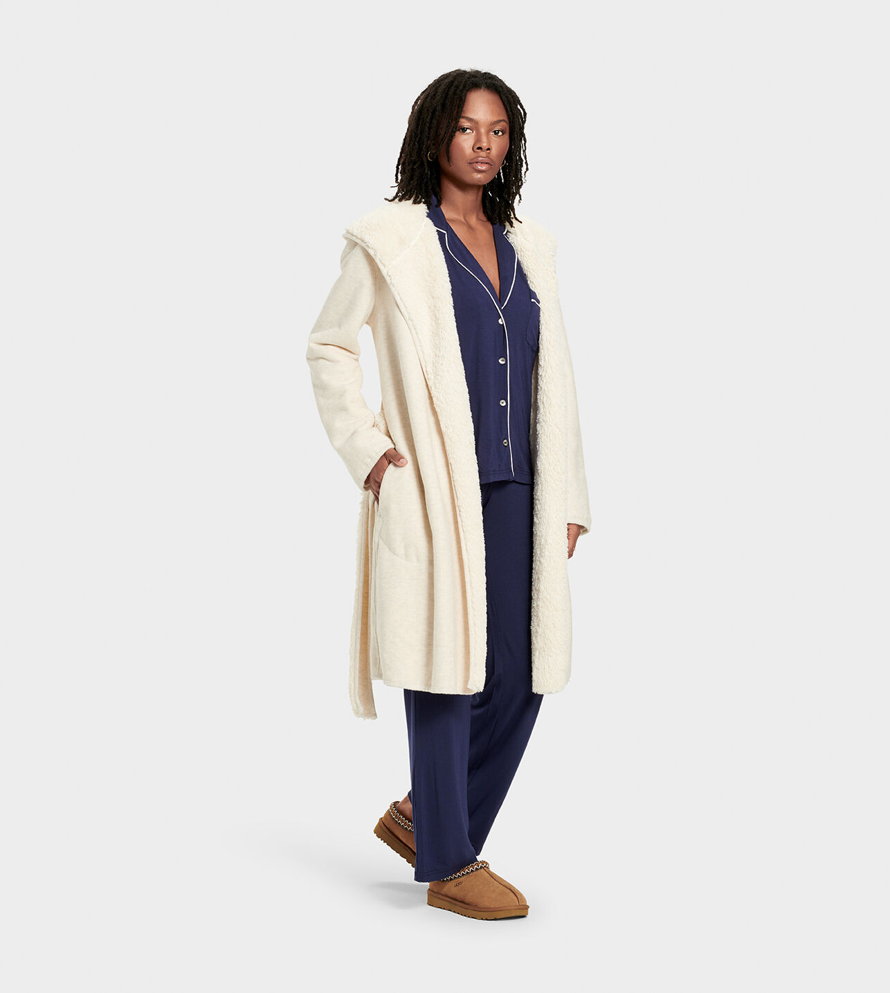 Ugg portola reversible dressing gown clearance