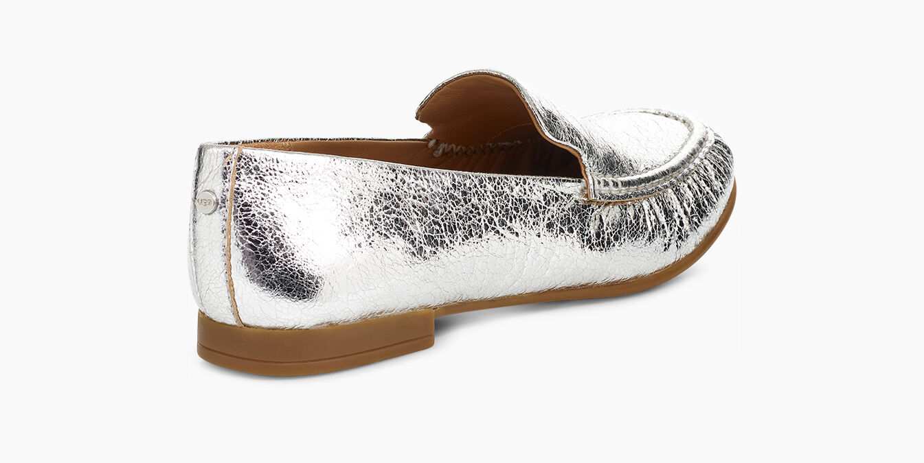 ugg metallic loafer
