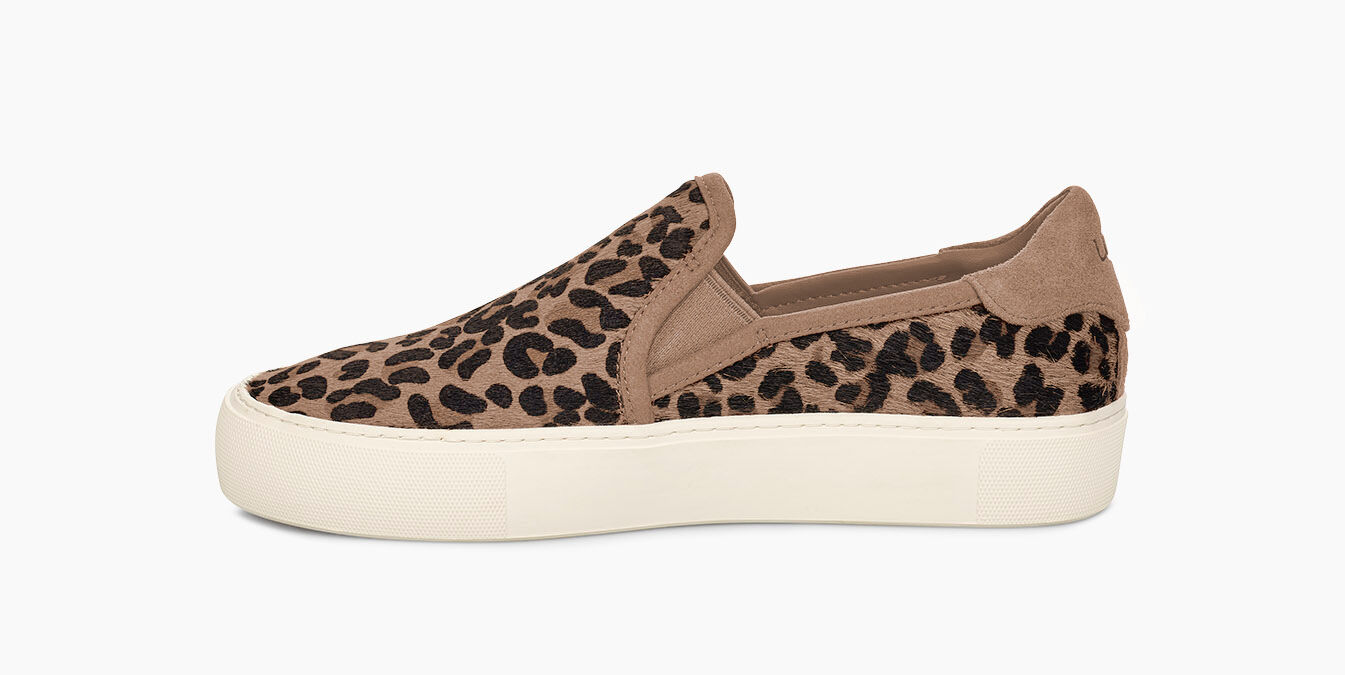 ugg jass exotic leopard print sneakers