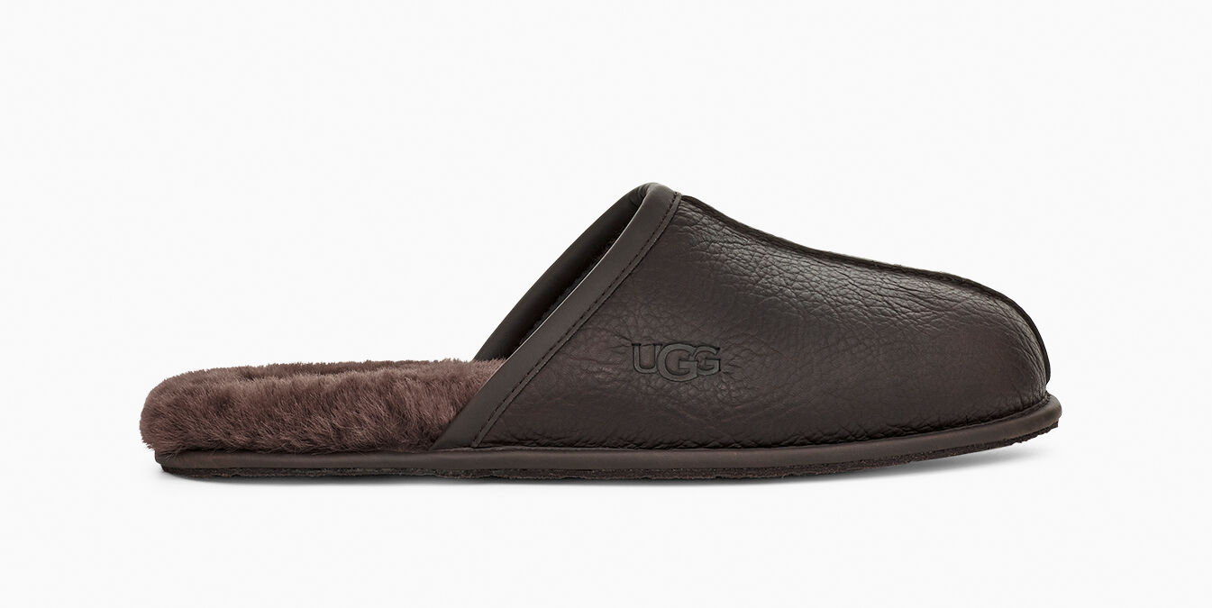 uggs leather slippers
