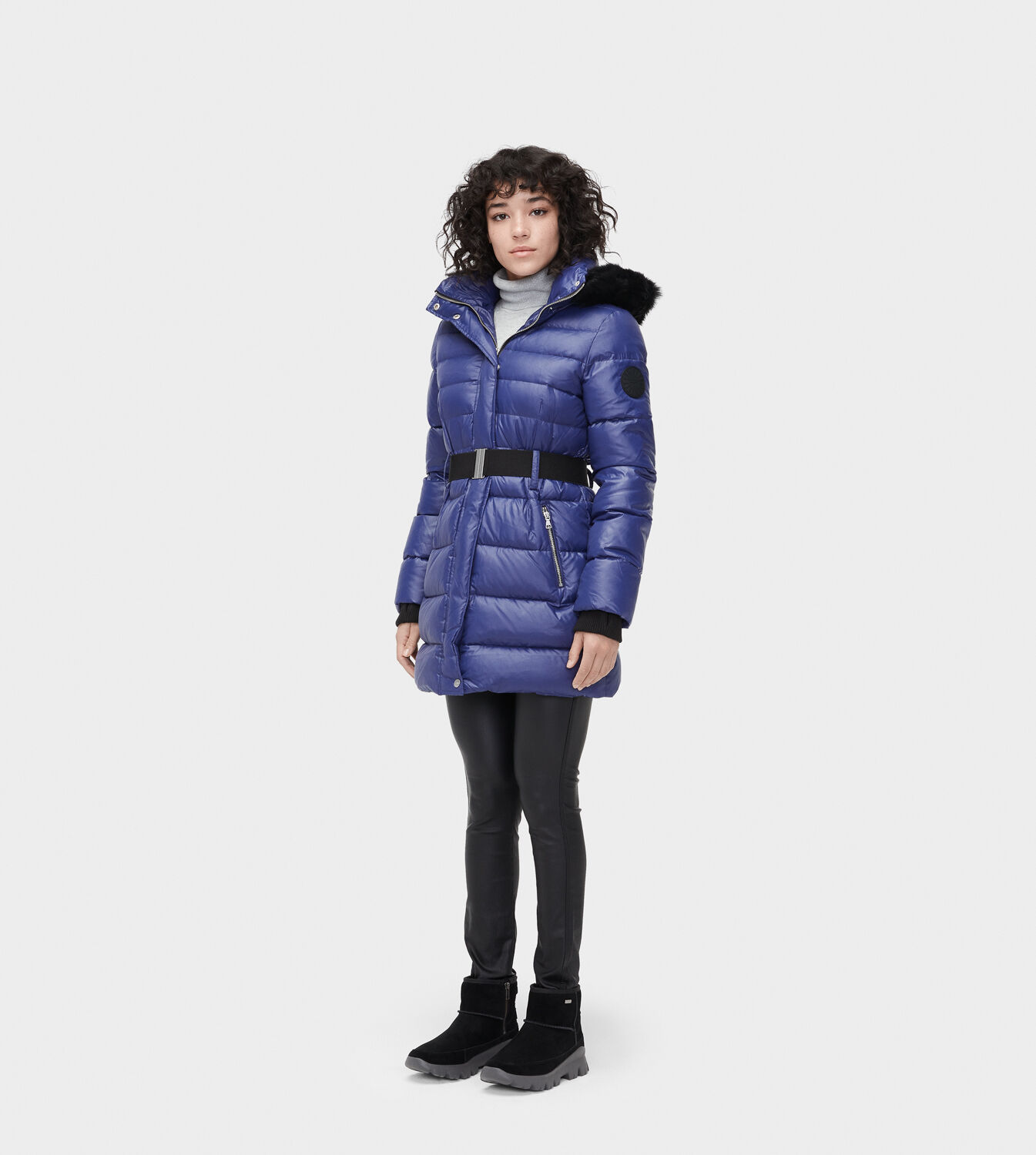 ugg belted down jacket