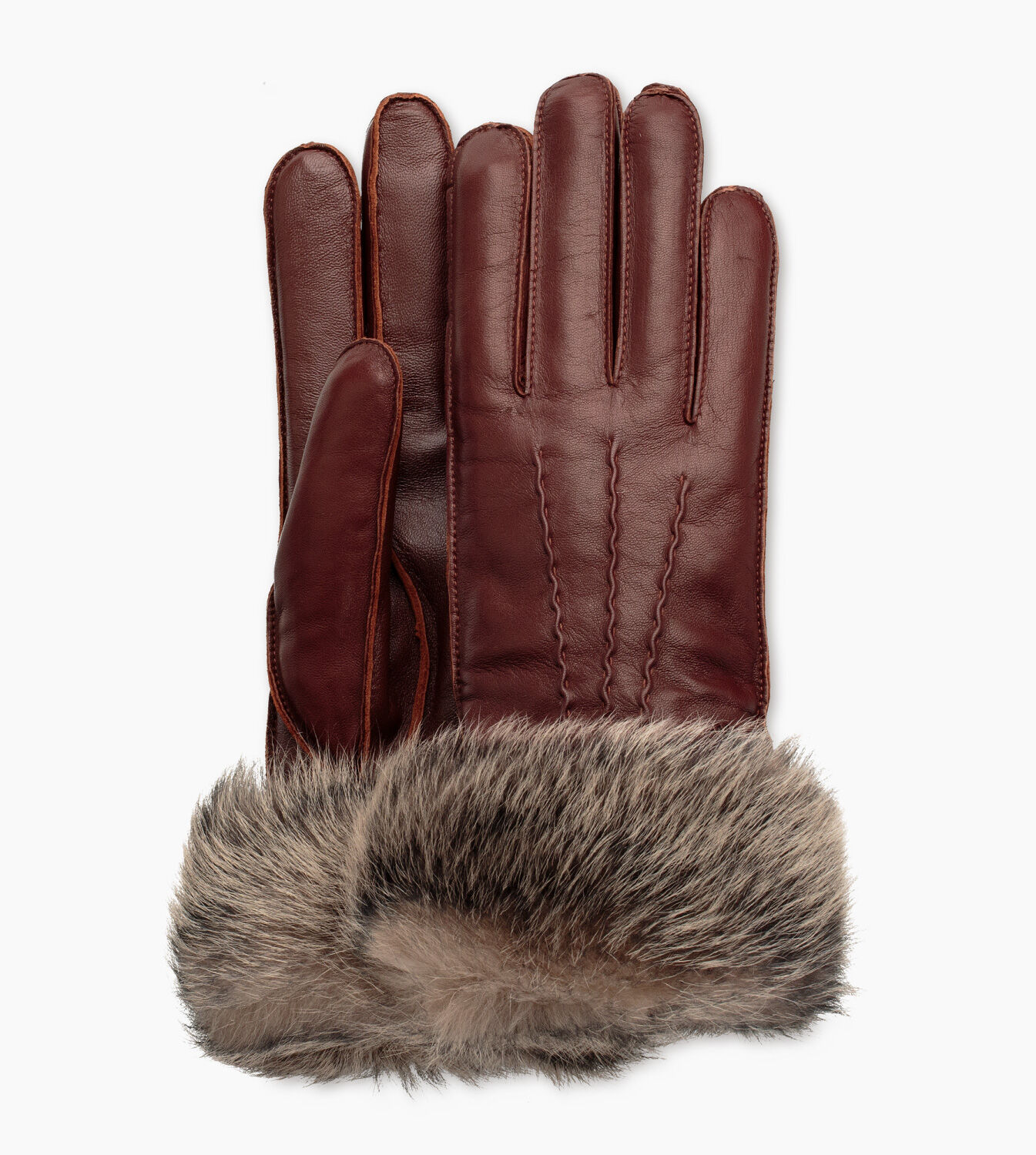 ugg fur gloves
