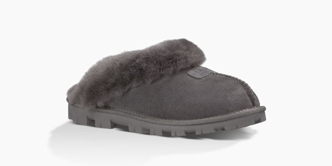 ugg grey coquette slipper