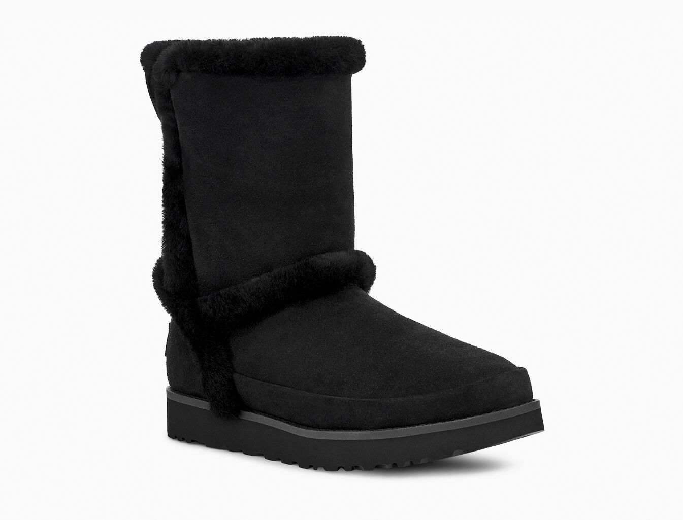 UGG® Classic Short Fluff Spill Seam