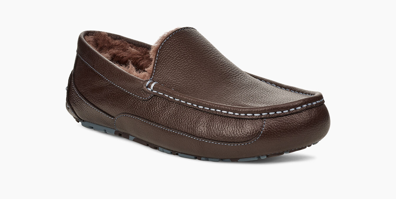 leather ugg slippers mens