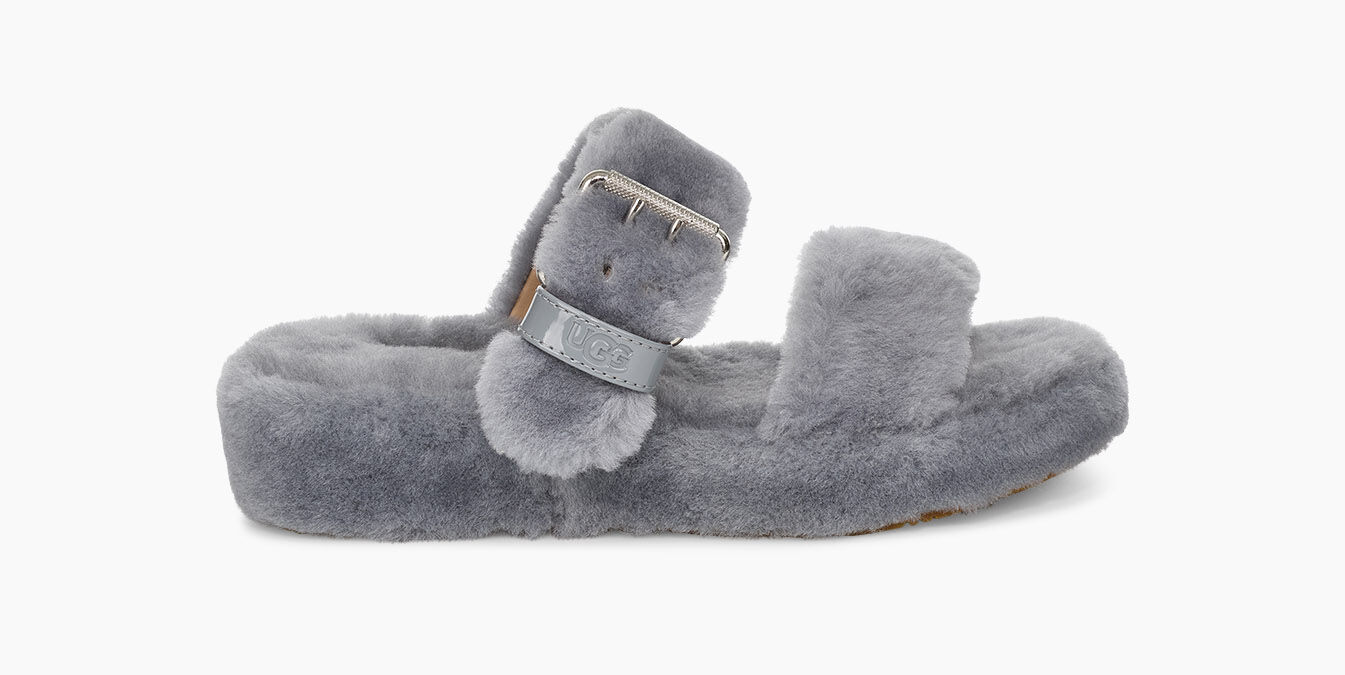 Ugg fuzz slippers clearance