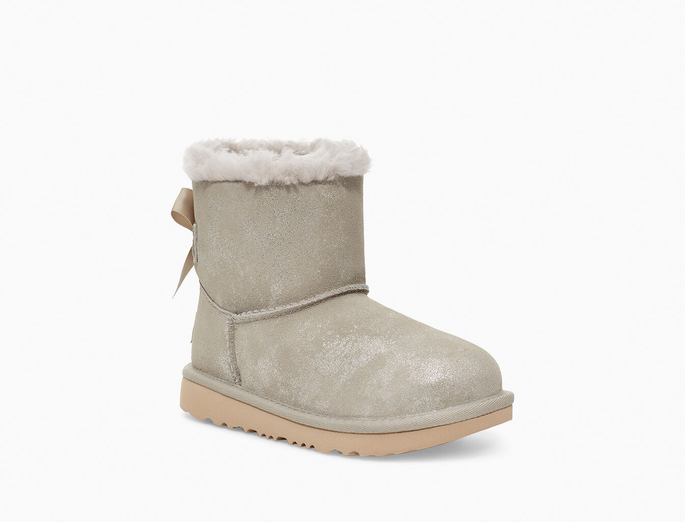 ugg mini bailey bow shimmer