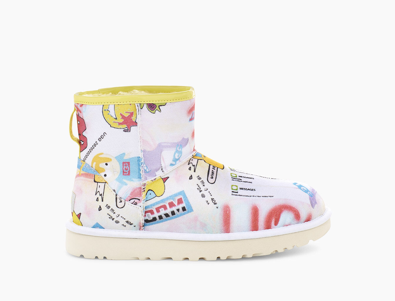 pink mini bailey bow uggs