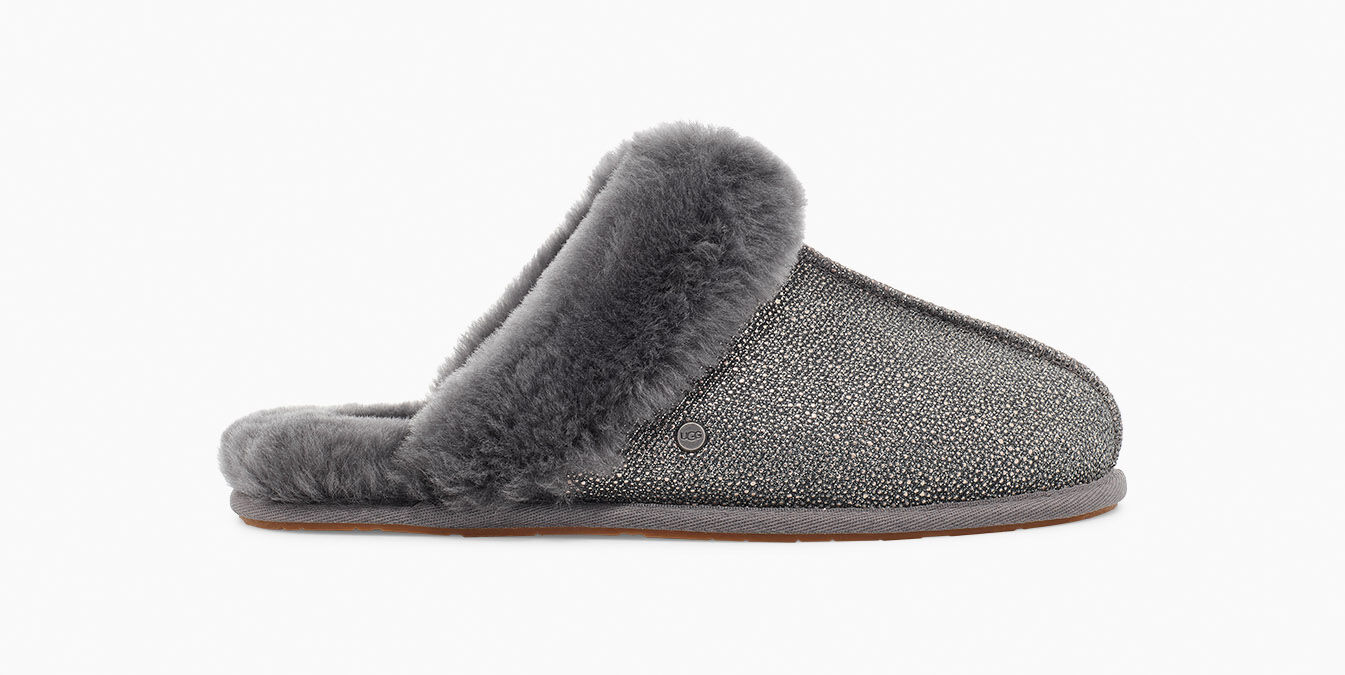 grey scuffette slippers