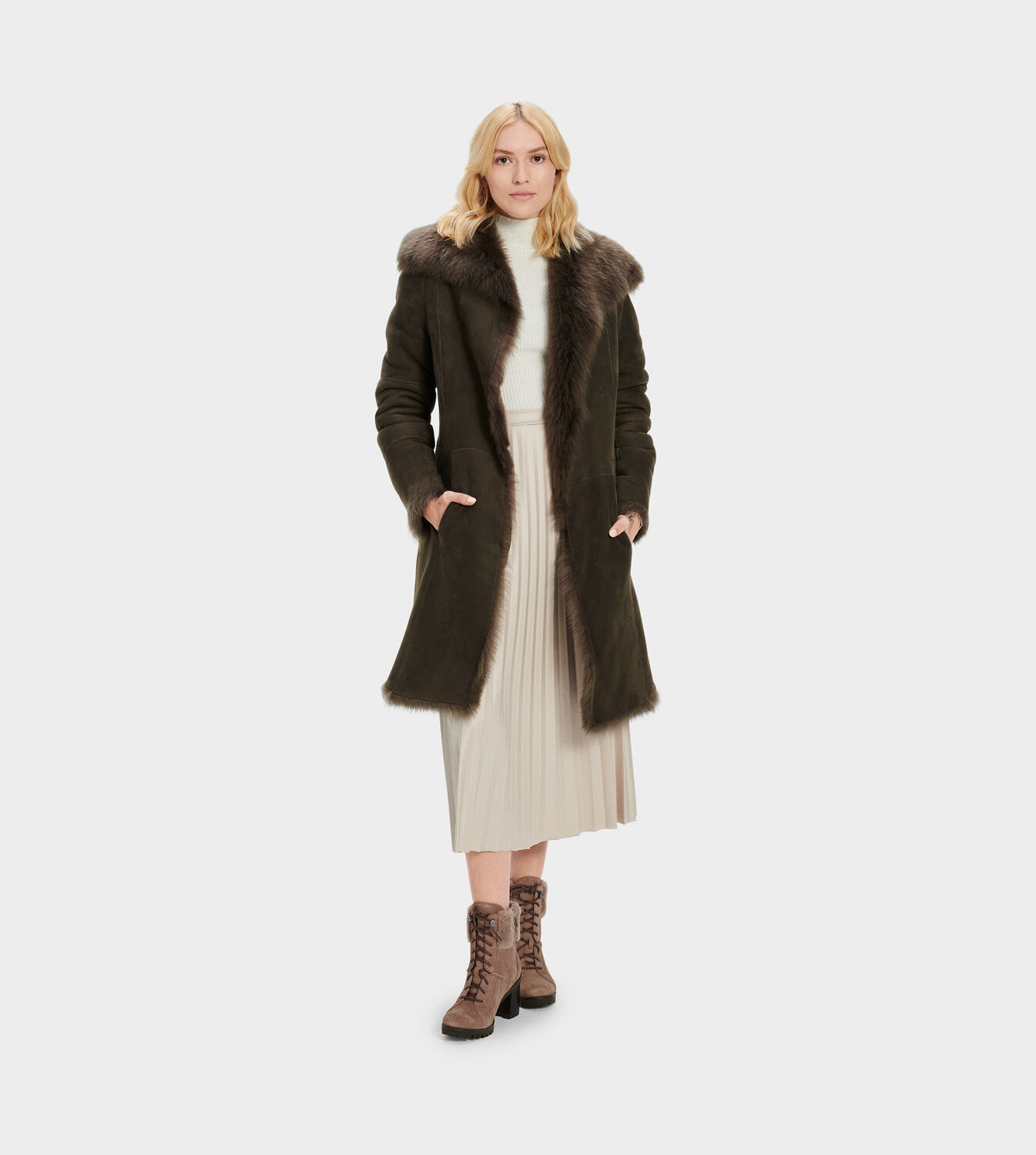 ugg vanessa toscana shearling coat