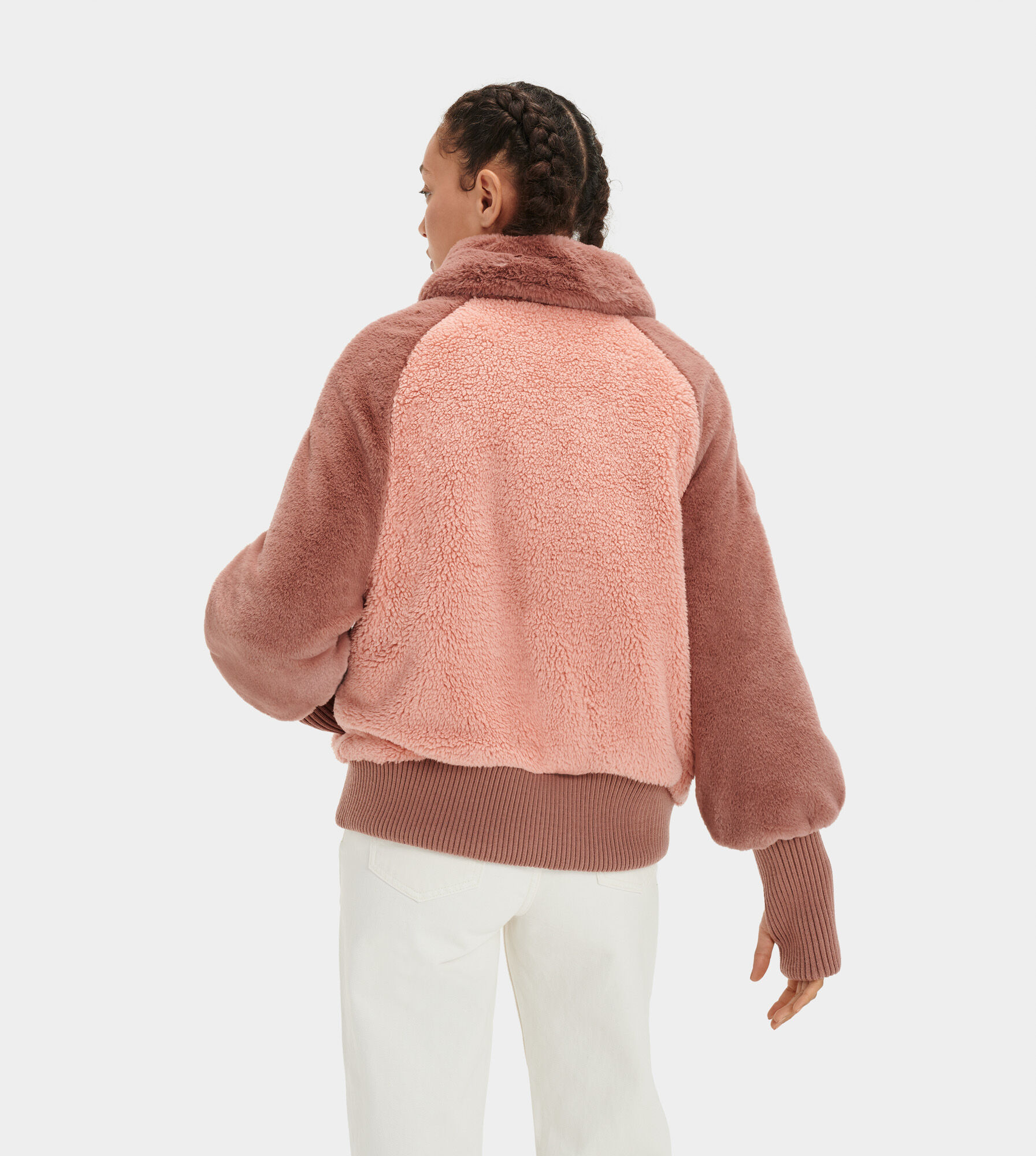 ugg augusta faux fur jacket